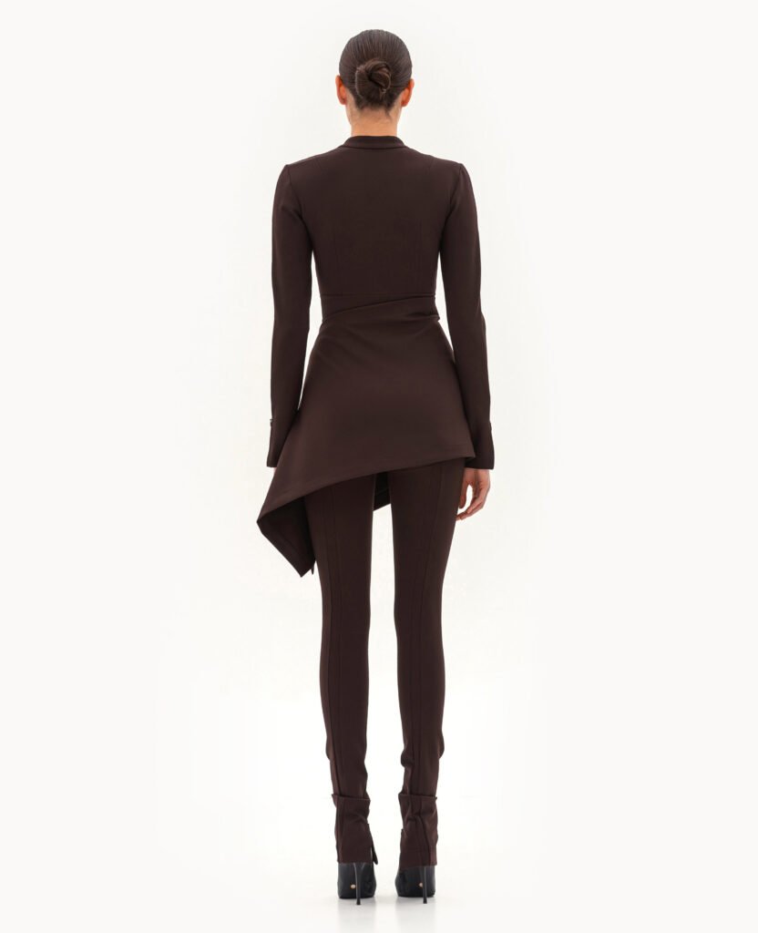 Комплект: комбинезон и юбка