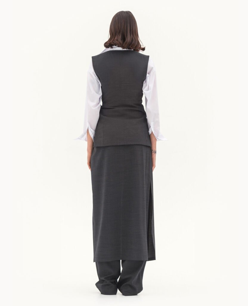 Комплект: брюки, спідниця, жилет